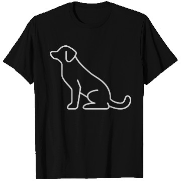 Discover Dog Logo Sign Labrador Retriever Dog Lover T Shirts