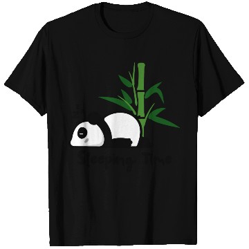 Discover Panda Sleeping Time T Shirts