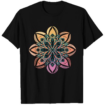 Discover mandala Clamber drawing T Shirts