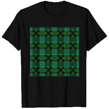 Discover Green and Yellow Tartan A Modern Take T Shirts