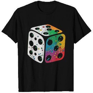 Discover Abstract dice T Shirts