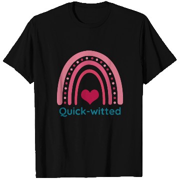 Discover Quick witted Viva Magenta Boho Rainbow T Shirts