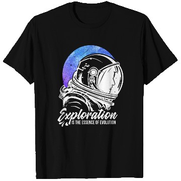 Discover Amusing Explorations Of Cheerful Astronauts Quote T Shirts
