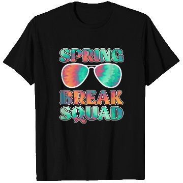 Discover Spring Break Squad Summer Vacation Spring Break T Shirts