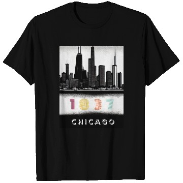 Discover Chicago Skyline T Shirts