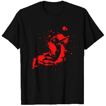 Discover Volleyball Spike Man Red T Shirts