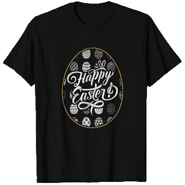 Discover Happy Easter Motif Easter Eggs Funny Easter Bunny T Shirts