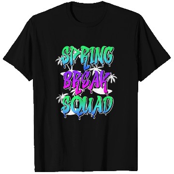 Discover Spring Break Squad Summer Vacation Spring Break T Shirts