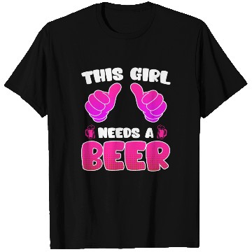 Discover This girl needs a beer vacation Spring Break T Shirts