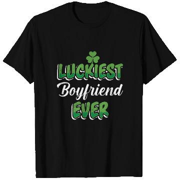 Discover Luckiest Boyfriend Ever St Patrick's Day T Shirts