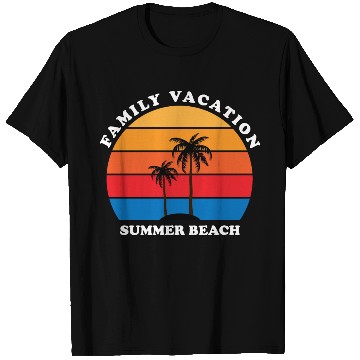 Discover Family Vacation Summer Beach T Shirts