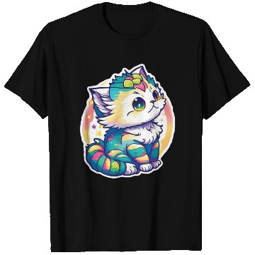 Discover Cute Chibi Kitten T Shirts