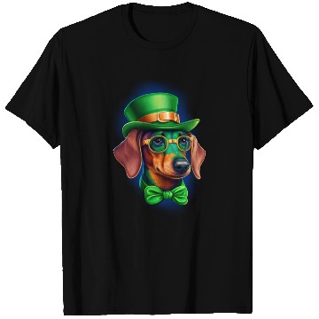 Discover St. Patricks Day Dachshund Wiener Dog Shamrock T Shirts