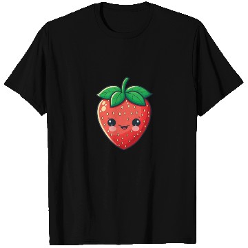 Discover Cute Kawaii Strawberry Fruit Grower Farm T Shirts