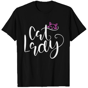 Discover Cat lady Meow T Shirts