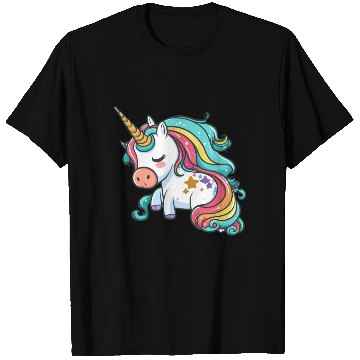 Discover Kawaii unicorn T Shirts