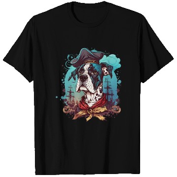 Discover Great Dane Dog Pirate T Shirts