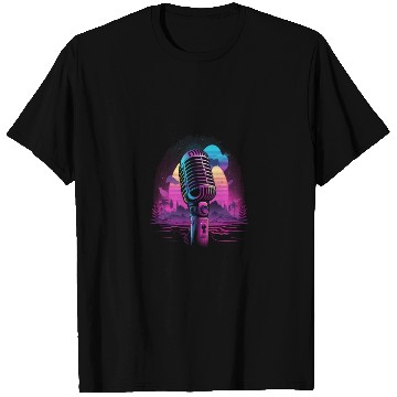 Discover AV Technician Microphone Audio Visual Tech Sound T Shirts