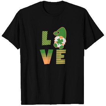 Discover Gnome St Patricks Day Woman Love, Lucky Clover T Shirts