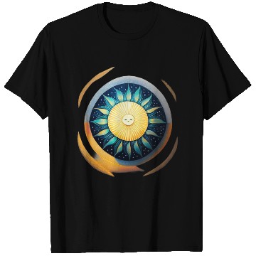 Discover Sun Lost in Universe Abstract Sun T Shirts