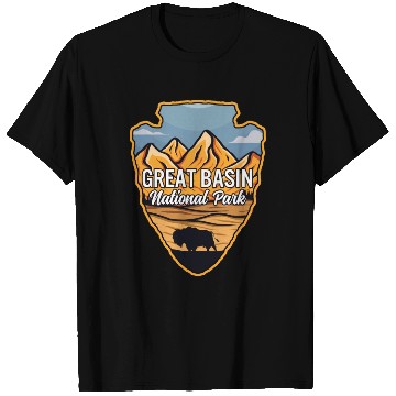 Discover Great Basin US National Park Arrowhead Buffalo T Shirts