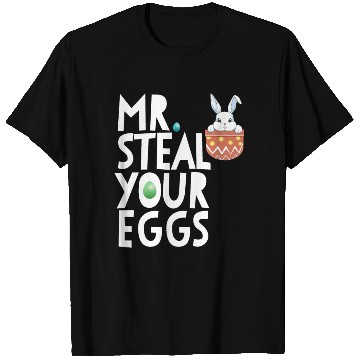 Discover Mr Steal Your Eggs Kids Easter Sunday Funny Easter T Shirts