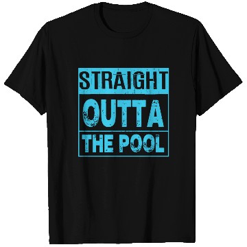 Discover Straight Outta The Pool Sun and Water Summer Swim T Shirts