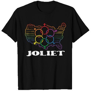 Discover Joliet Pride Month Pride Flag LGBT Community LGBTQ T Shirts