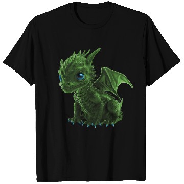 Discover green baby dragon T Shirts