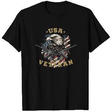 Discover USA Army Veteran T Shirts
