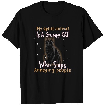 Discover My Spirit animal Is A Grumpy Cat T Shirts