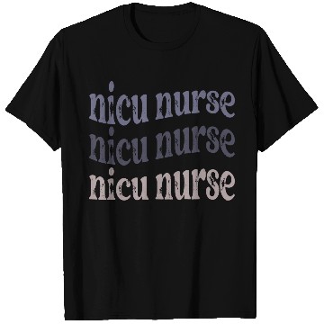 Discover NICU Vintage Retro Gift for Baby Nurse Design T Shirts