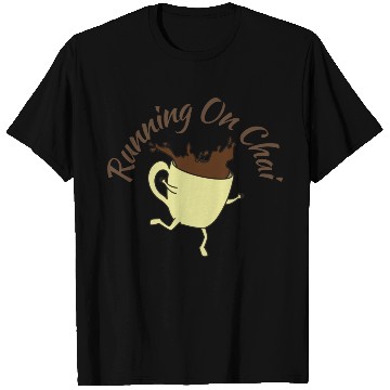 Discover Running On Chai T Shirts