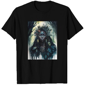 Discover Black Nature Goddess - African American, Woodland T Shirts