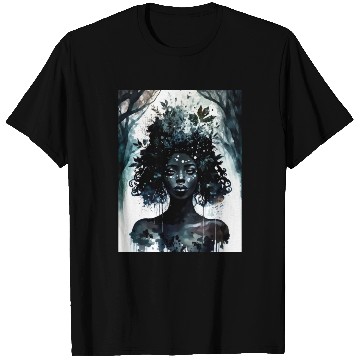 Discover Black Nature Goddess - African American, Woodland T Shirts
