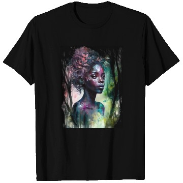 Discover Black Nature Goddess - African American, Woodland T Shirts