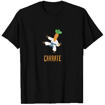 Discover Carrate Carrot Lover Karate Coach Martial Artist T Shirts