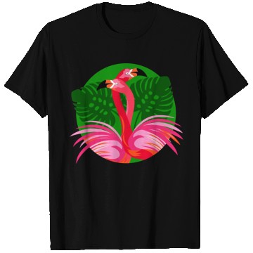 Discover Flamingo Birds Love Hug T Shirts