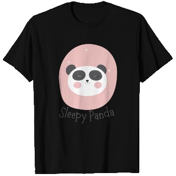 Discover Sleepy panda T Shirts
