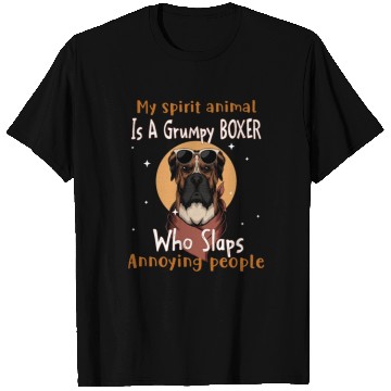 Discover My Spirit animal Is A Grumpy Dog 02 T Shirts