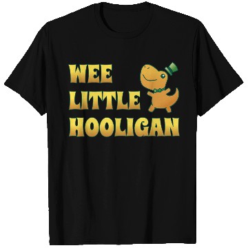 Discover Wee Lil Hooligan Kids St Patrick s Day Boys Girl T Shirts