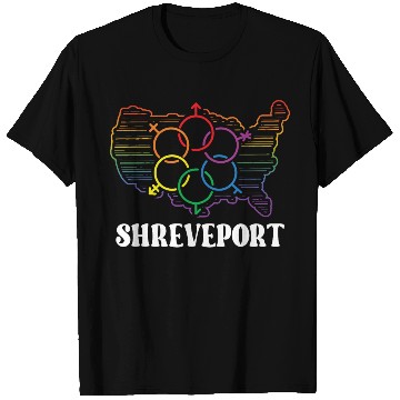 Discover Shreveport Pride Month Pride Flag LGBT Community L T Shirts
