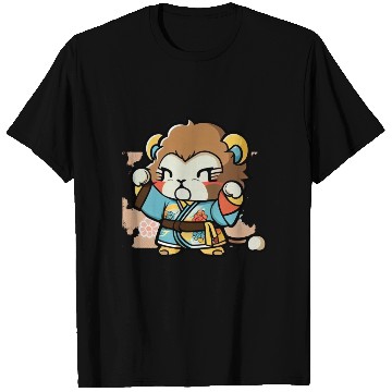 Discover lion in kimono T Shirts