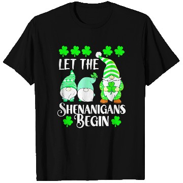 Discover Funny St Patricks Day Let the Shenanigans Begin Gn T Shirts