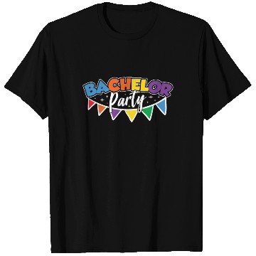 Discover Bachelor Party Groom Bride Team T Shirts