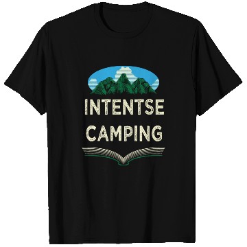 Discover Intentse Camping Wildlife Camper Outdoor Camp Moun T Shirts
