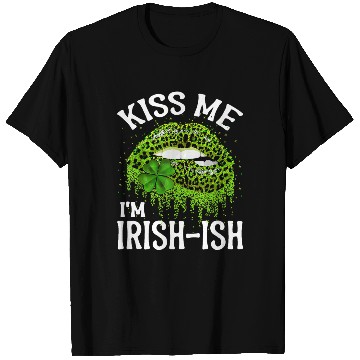 Discover Kiss Me I'm Irish Lips Sexy St Patricks Day T Shirts