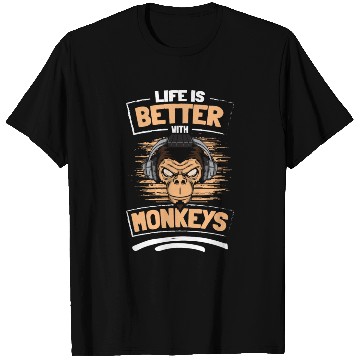 Discover Ape Chimpanzee Colorful Children T Shirts