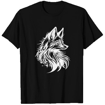 Discover Little Cunning Fox Portrait Tattoo Ink T Shirts