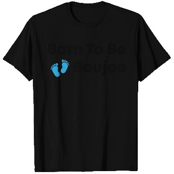 Discover Born To Be Boujee Kids Peach Raglan T Shirts